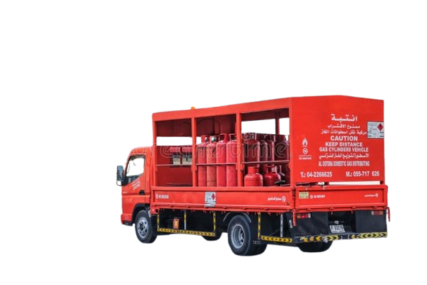 red delivery lorry gas cylinders home residen removebg preview